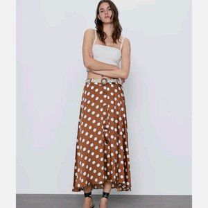 Zara "Pretty Woman" polka dot dkirt